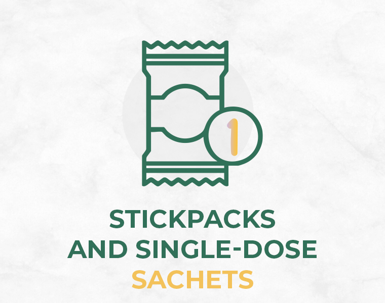 Single-dose sticks