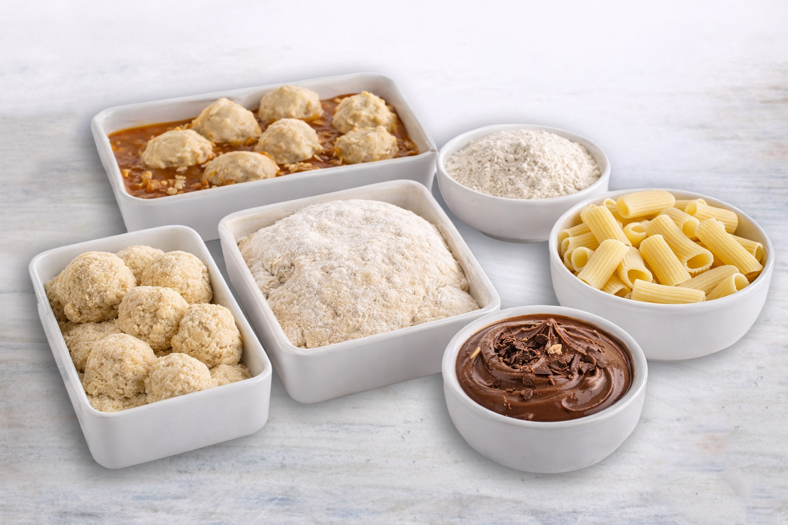 Semi-finished food products